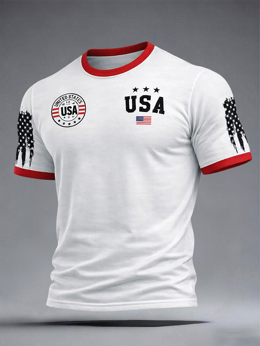 Men's USA Flag T-Shirts