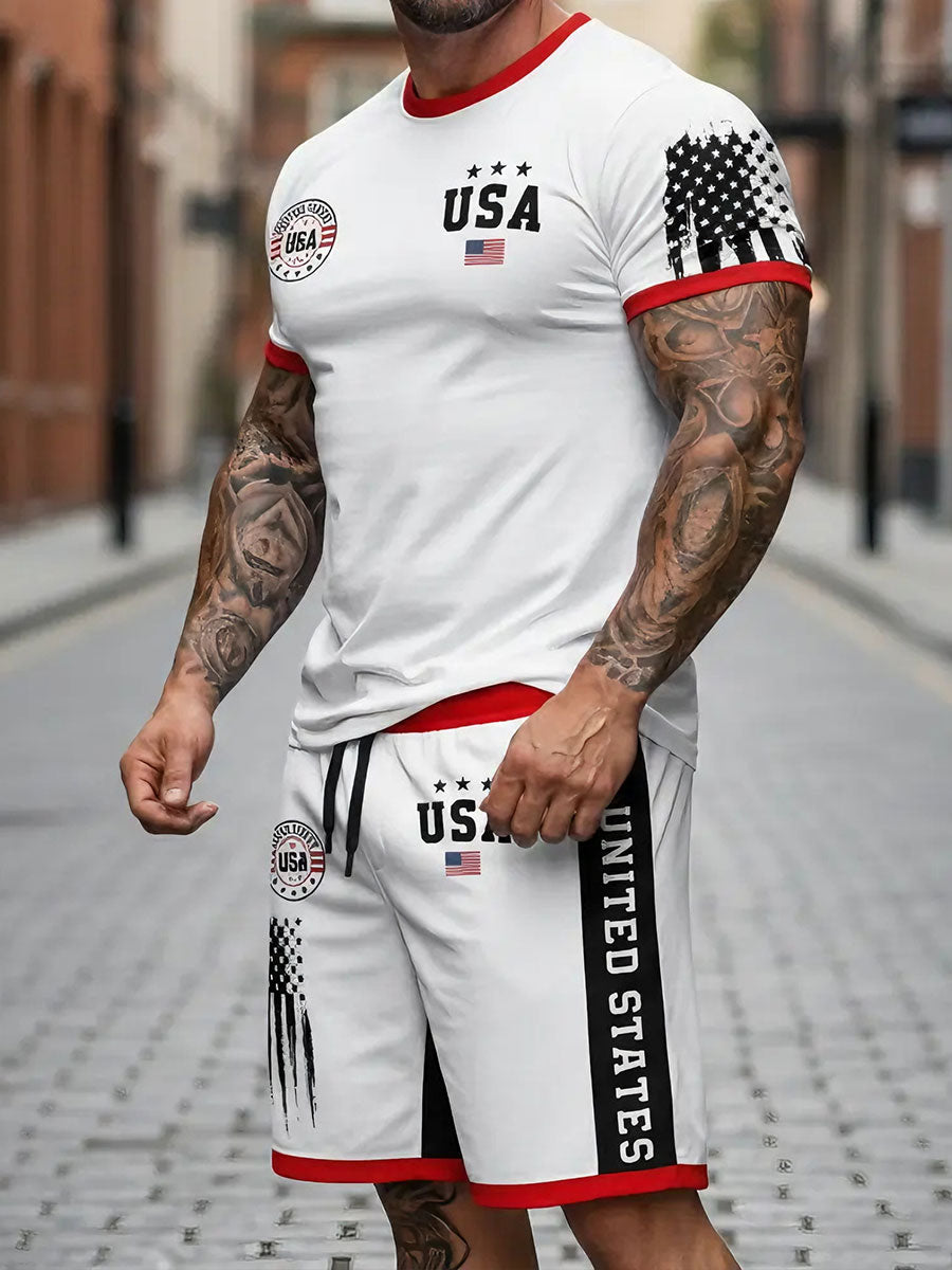 Men's USA Flag T-Shirts