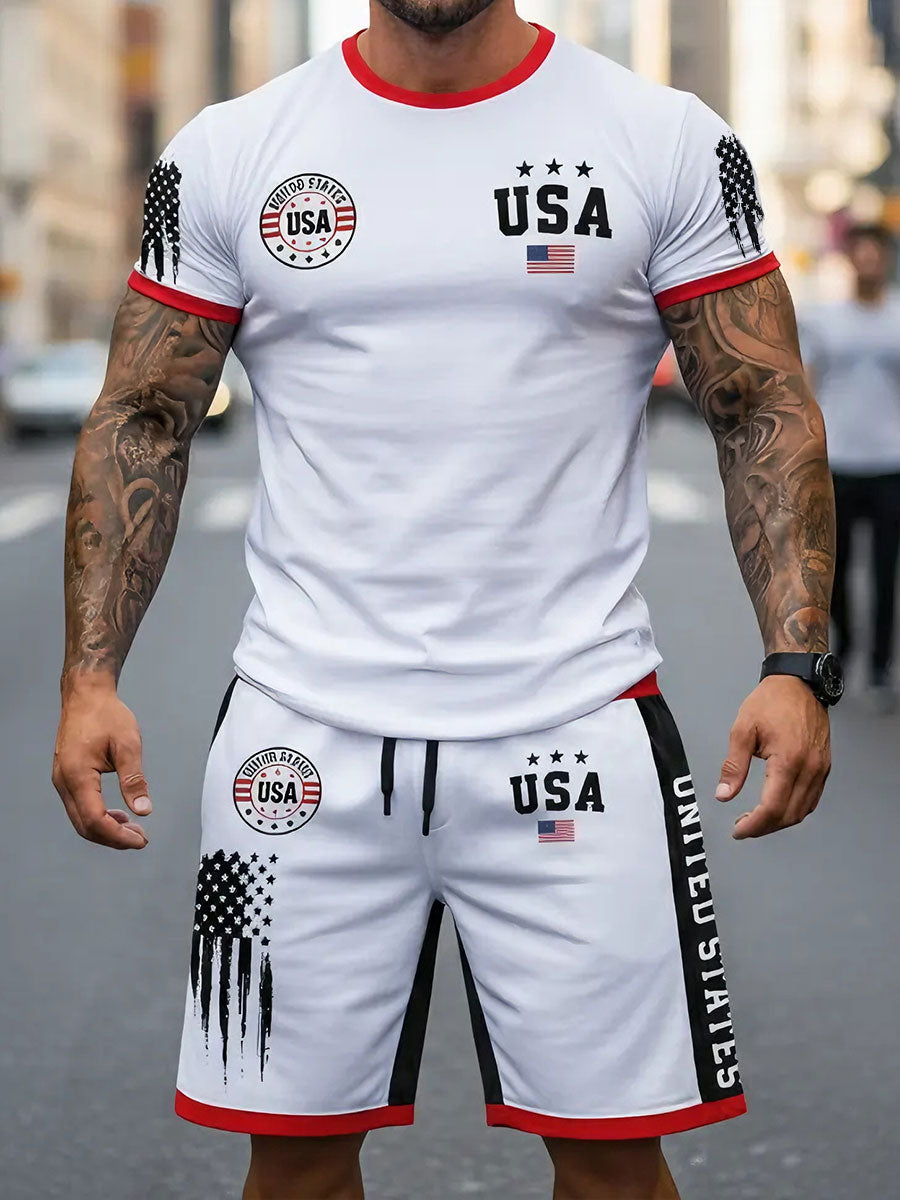 Men's USA Flag T-Shirts