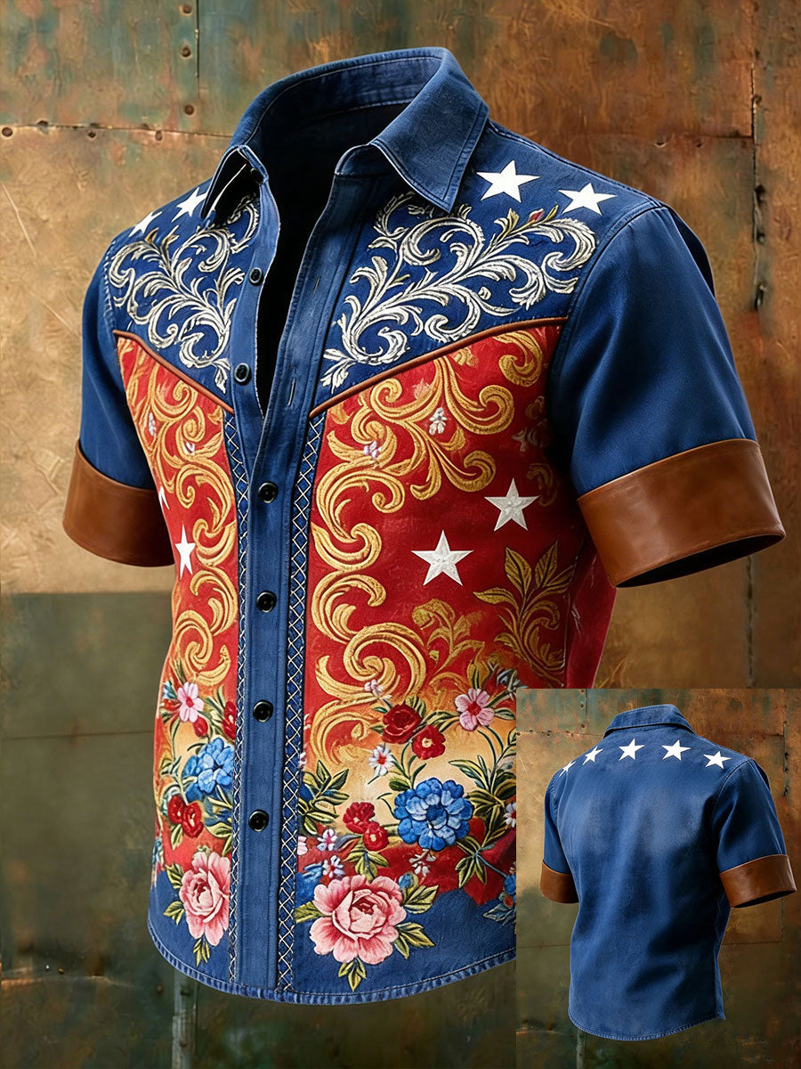Men's American Western Casual Shirts