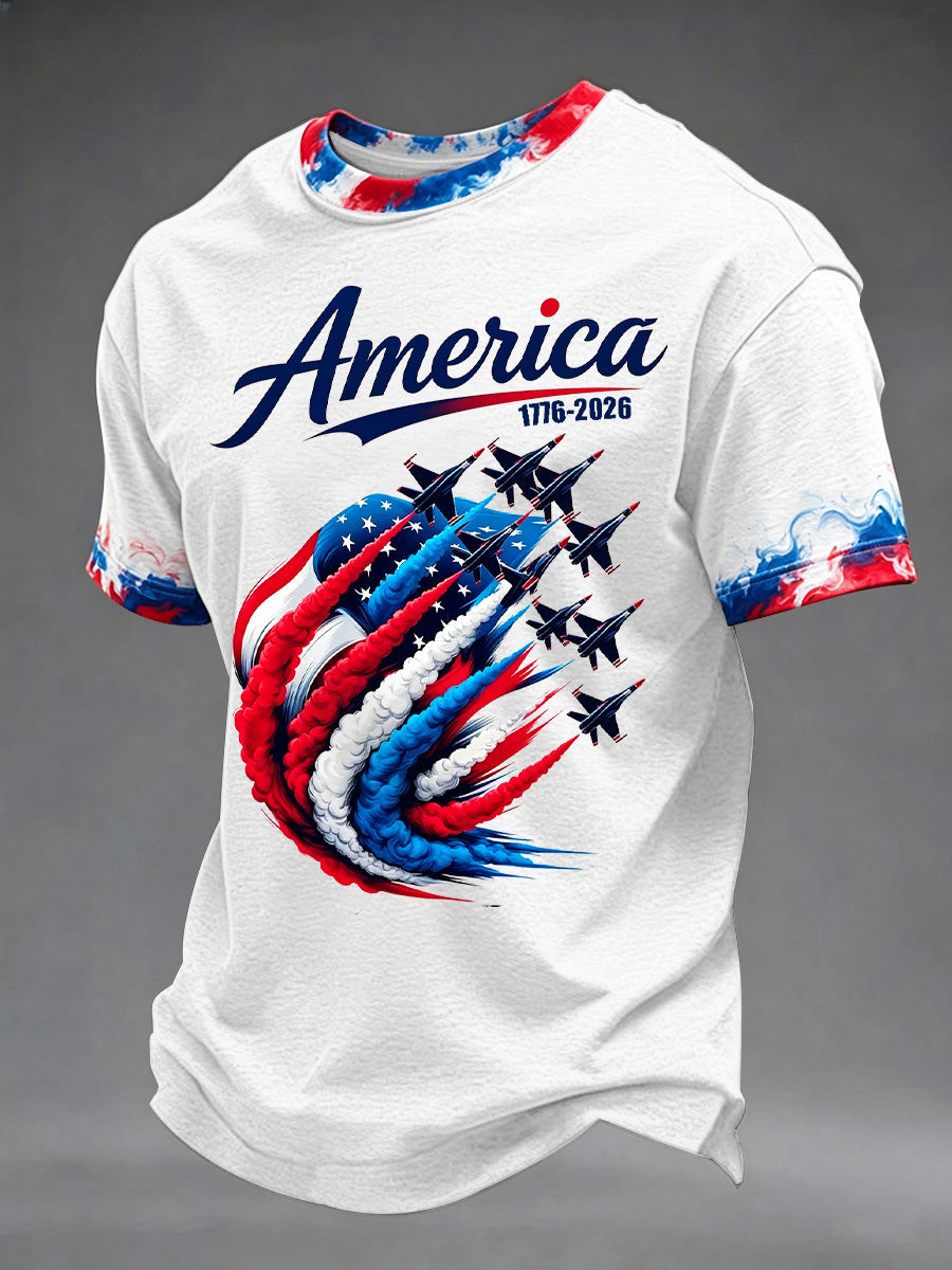 Men's Independence Day America 1776-2026 Print Tee