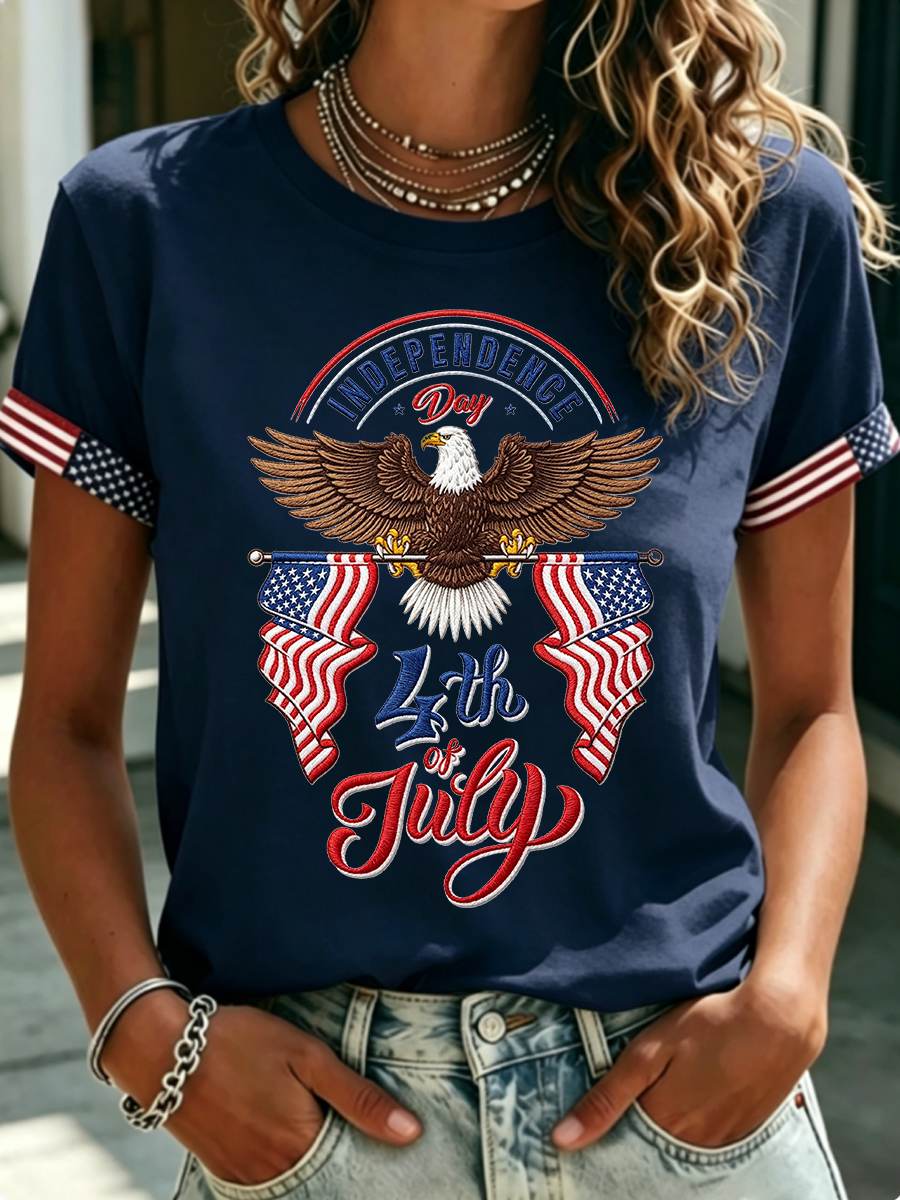 Women's July 4, 1776 Independence Day Tee
