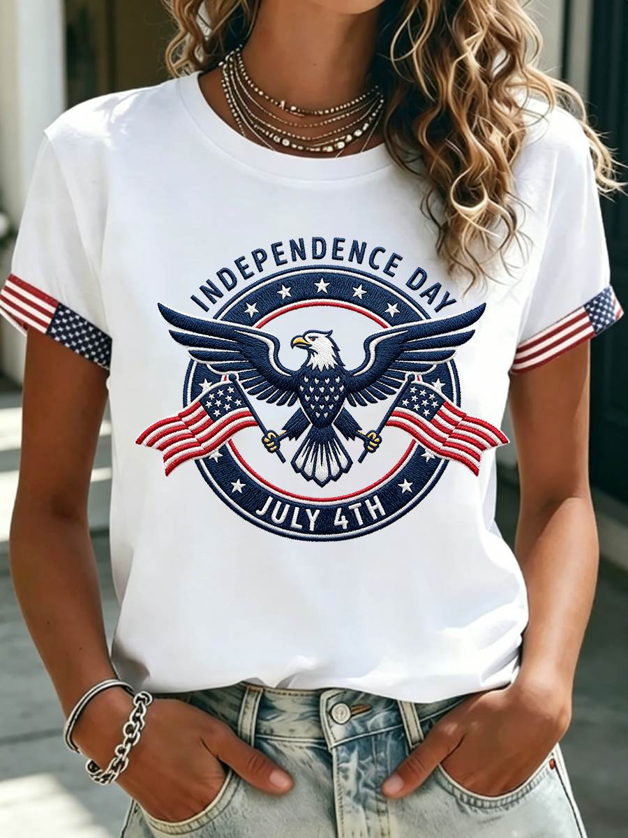 Women's July 4, 1776 Independence Day Tee