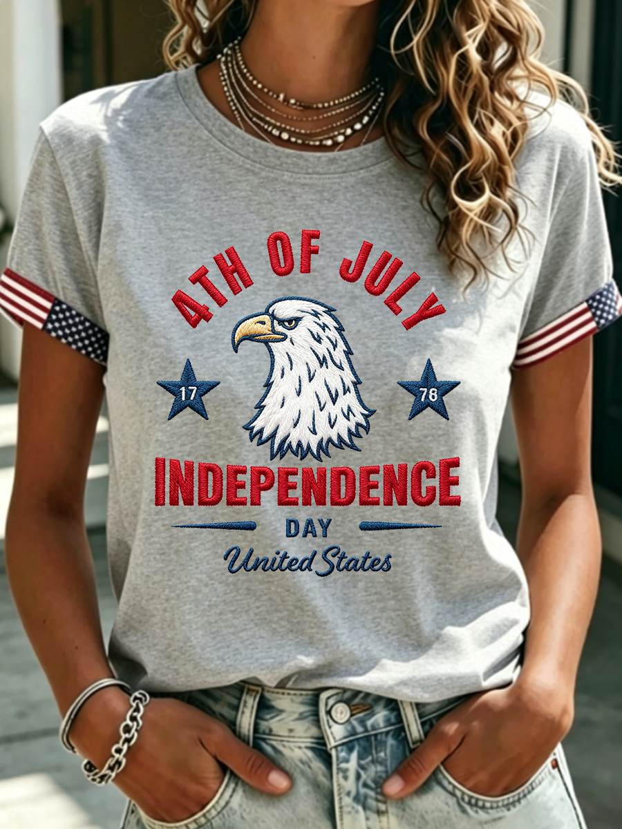 Women's July 4, 1776 Independence Day Tee