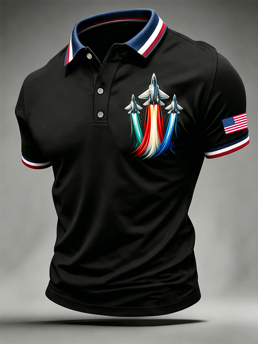 Men's Independence Day Print Polo