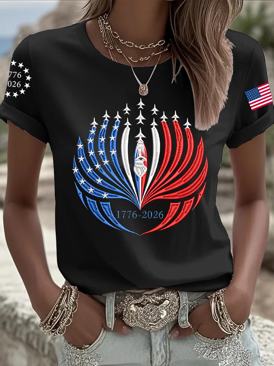 Women's Independence Day Print Tee
