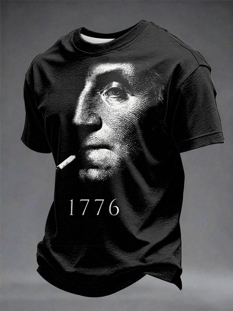 Men's 4th Of July Founding Father T-shirt