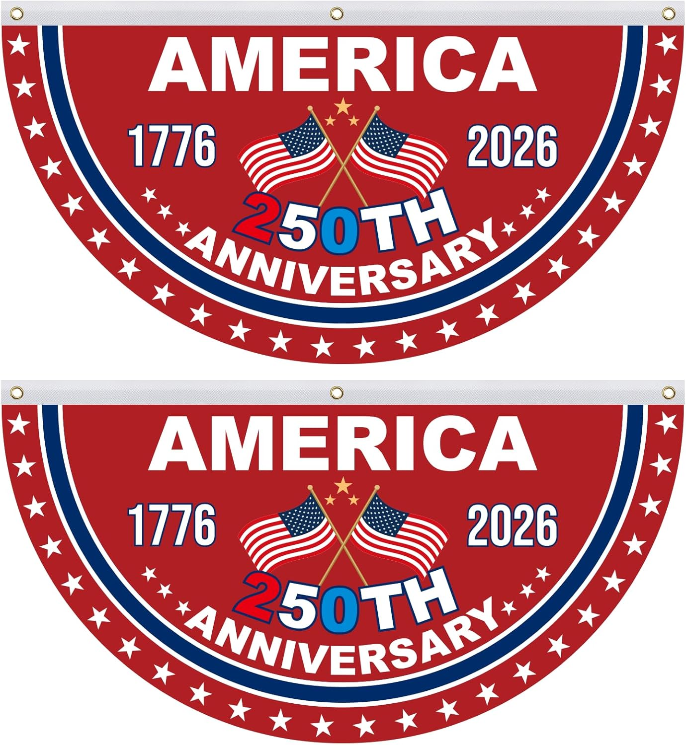 100% Veteran Owned / Handcrafted in USA-250th Anniversary Banners