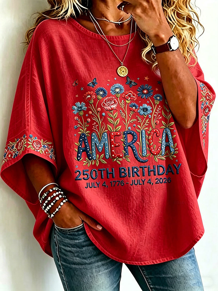 Women's 250th Anniversary Loose Top