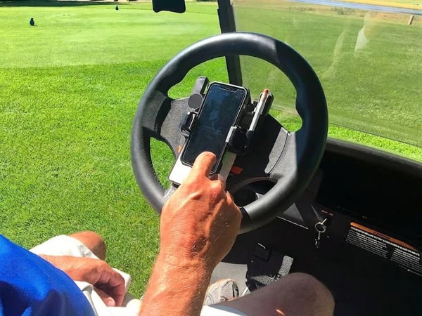 🔥Hot Sale 49% off🌟⛳ Golf cart steering wheel phone holder