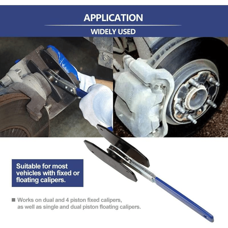 💥Last Day 49% OFF 🚗 -360° Rotating Ratchet Brake Caliper Tool
