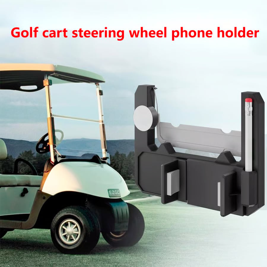 🔥Hot Sale 49% off🌟⛳ Golf cart steering wheel phone holder