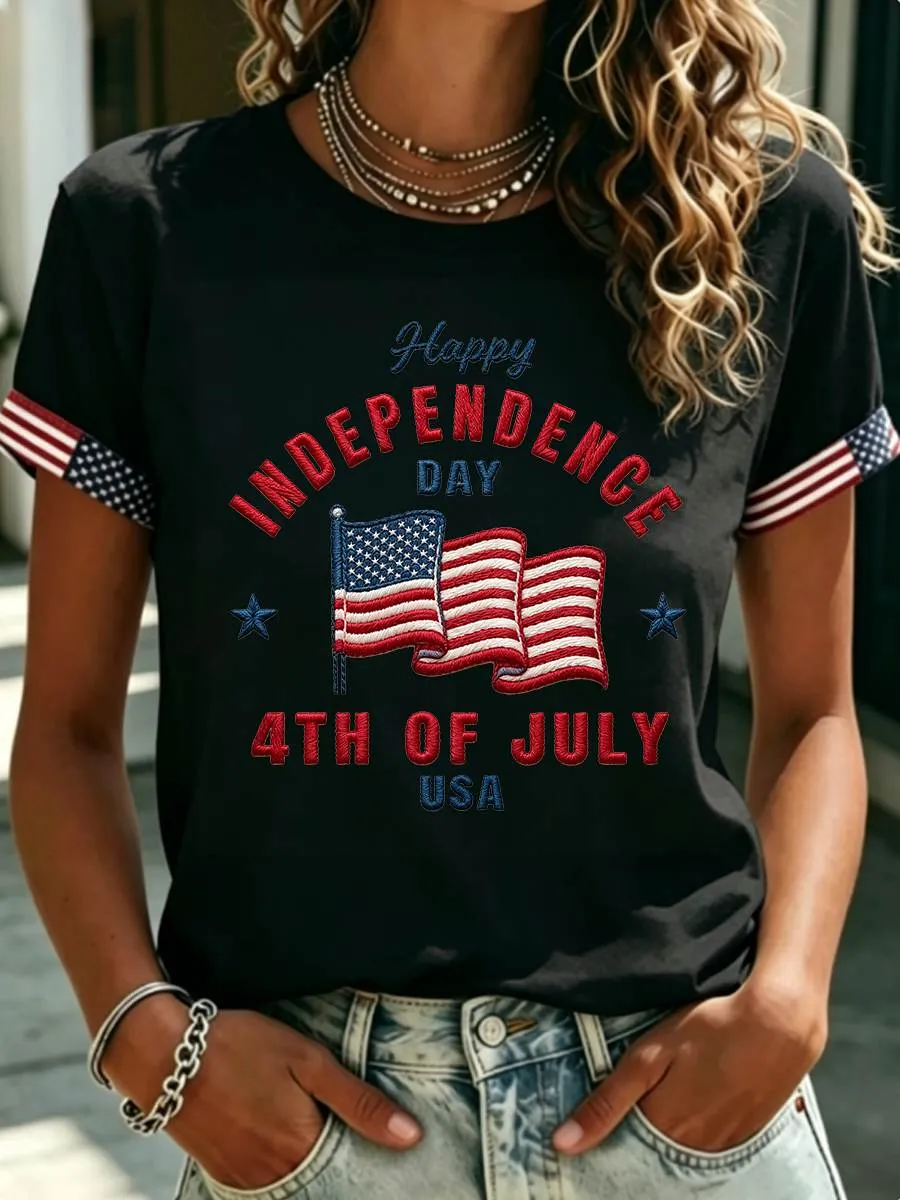Women's July 4, 1776 Independence Day Tee